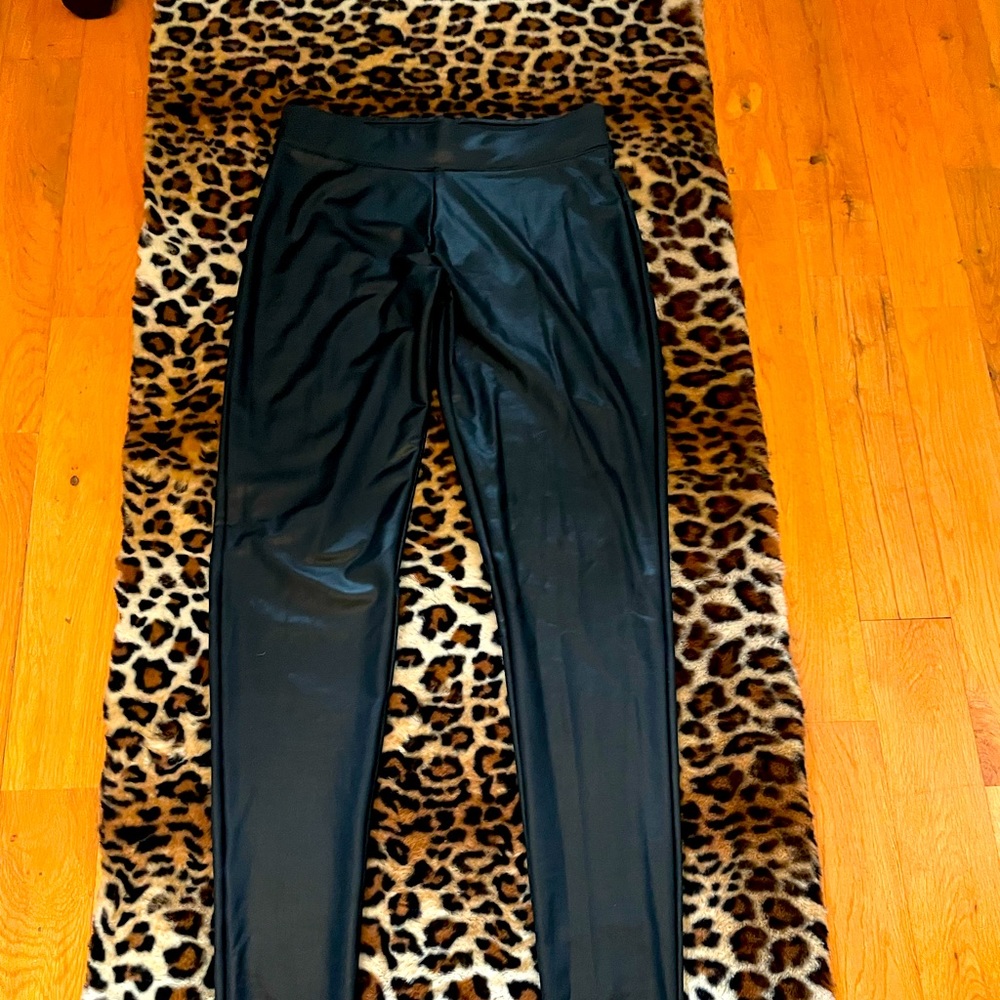 Express -Leggings Sexy- leather look